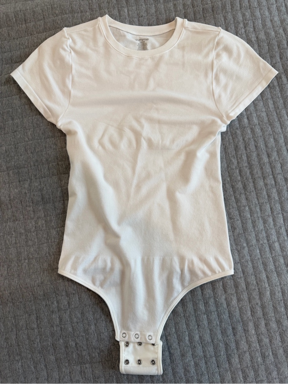 Yummie Crewneck Short-Sleeve Bodysuit
